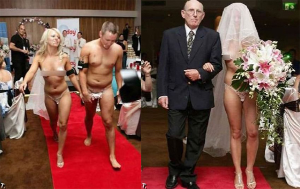 Самые жуткие свадебные платья