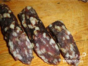 Сирокопченая колбаса