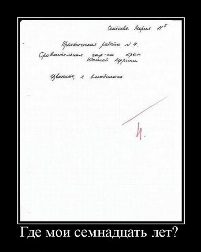 Прикольные демотиваторы