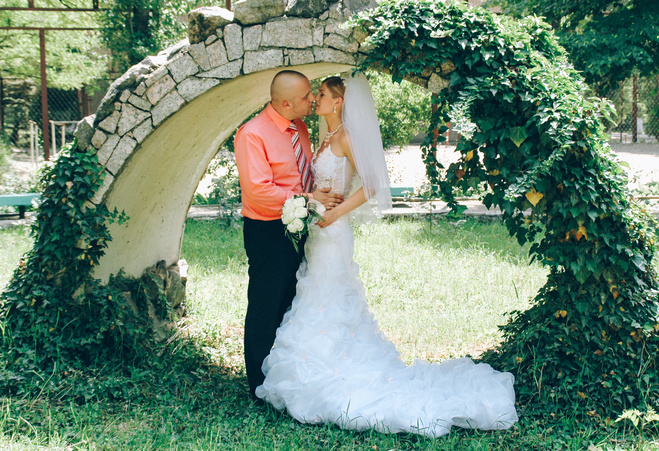 Єгор Крутоголов з дружиною Катею