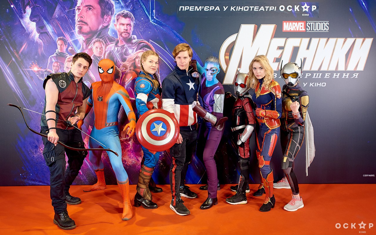 В Киеве состоялась премьера фильма "Мстители: Финал"