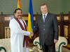 Виктор Янукович и Махинди Раджапакси