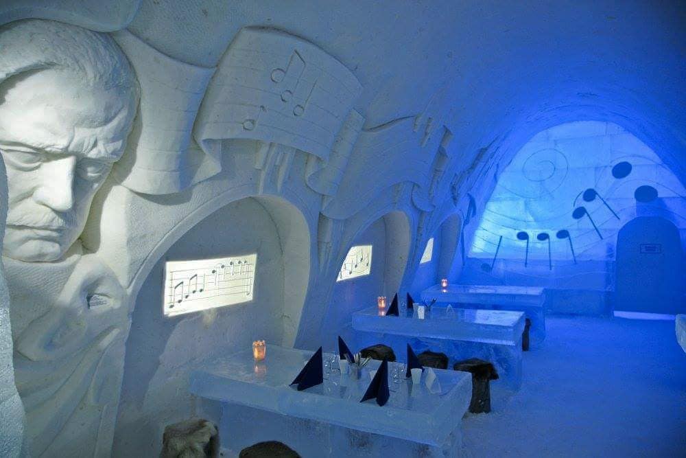 10 самых оригинальных ресторанов мира: Snow Castle Restaurant. Кеми, Финляндия