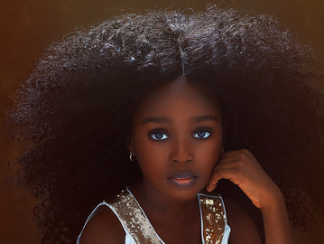 "Самую красивую девочку в мире" нашли в Нигерии