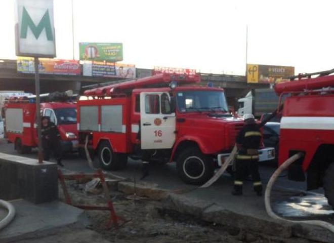 пожежа в метро Осокорки