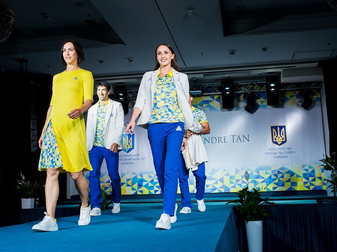 Андре Тан представив олімпійську форму для української збірної на Ігри ХХХІ Олімпіади 2016