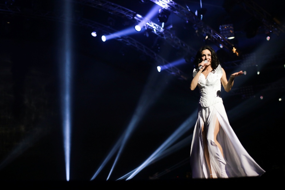 Злата Огневич показала масштабное шоу на главной сцене страны 