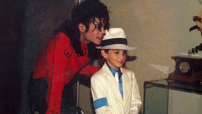 Майкл Джексон и Уэйд Робсон в 90-х