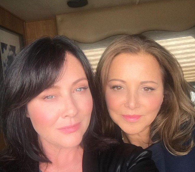 Шеннен Доэрти и Дебора