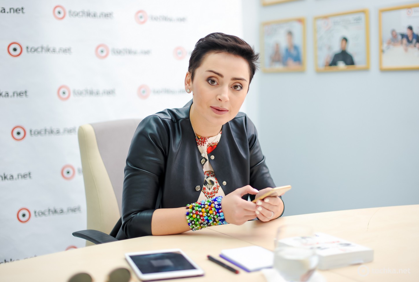 Анна Богинская в гостях у tochka.net 