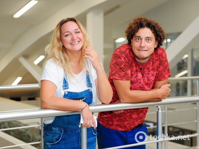 Евгений и Елена Синельниковы в гостях у tochka.net 