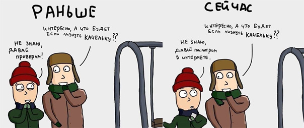 Зима раньше и сейчас