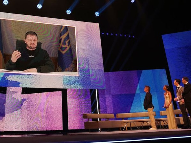 Берлінале-2023: Володимир Зеленський виступив на відкритті кінофестивалю — видео