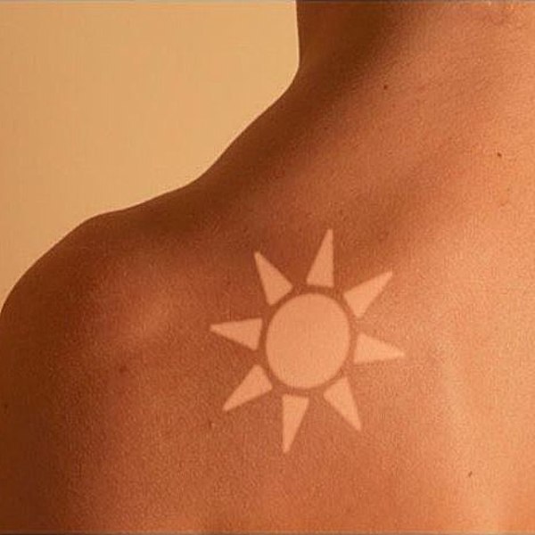 Роспись солнцем #sunburnart новый тренд лета