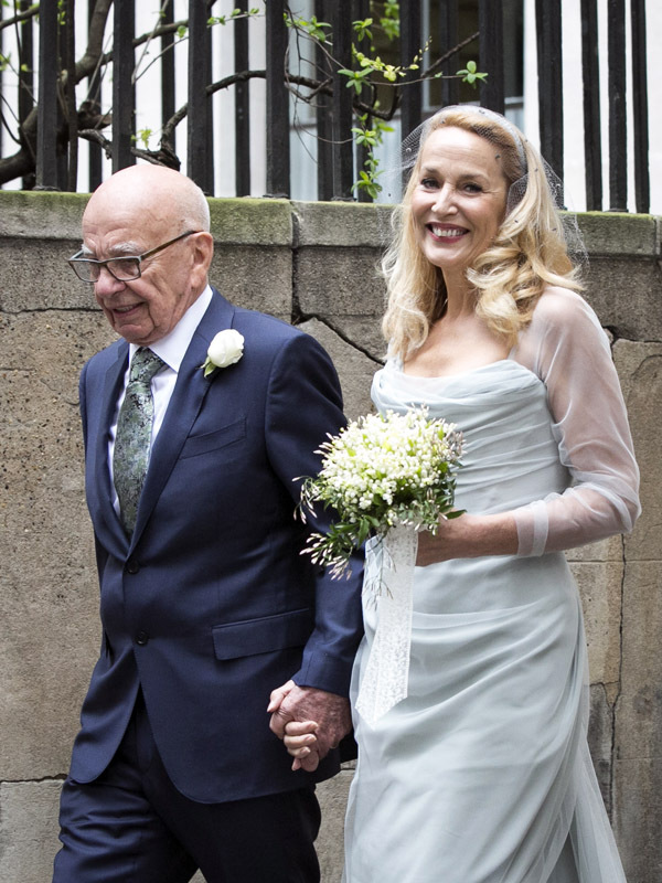 Руперт Мердок і Джеррі Холл