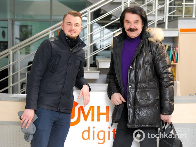 Павел Зибров и Женя Янович в гостях у tochka.net