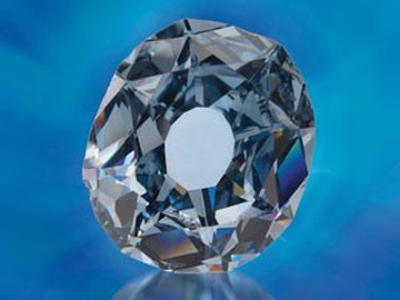 В Африке найден редчайший голубой алмаз
