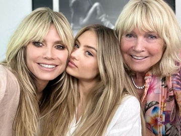 Була королевою краси: Хайді Клум показала свою маму в молодості