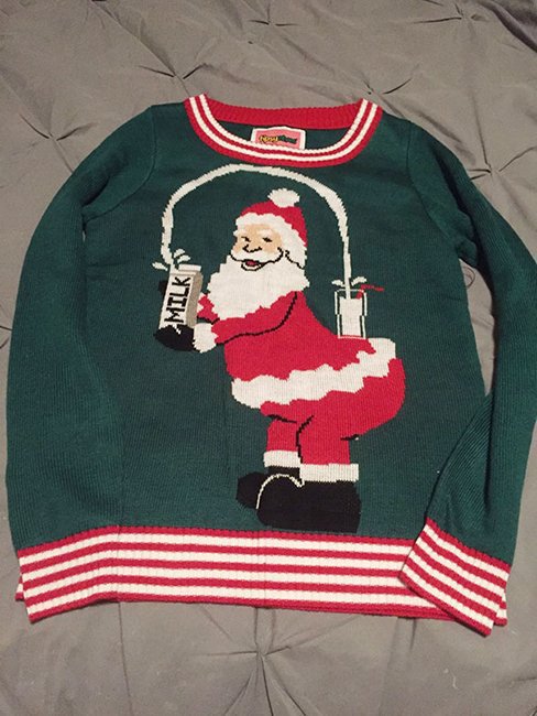 Наступила пора делать оригинальный свитер для Новогоднего корпоратива