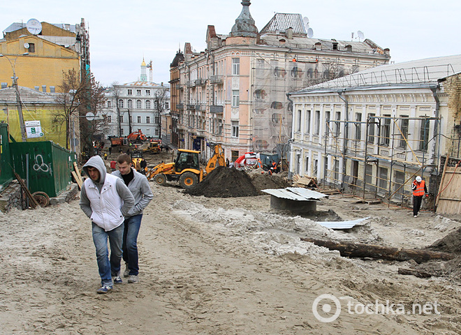 снос Андреевского спуска