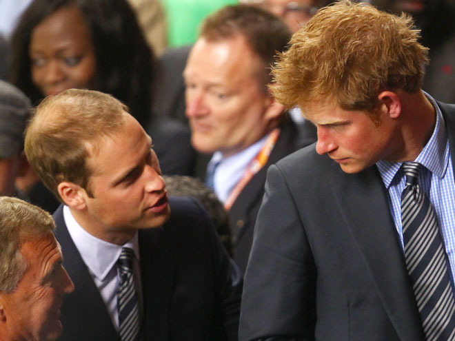 Принц Уильям и принц Гарри