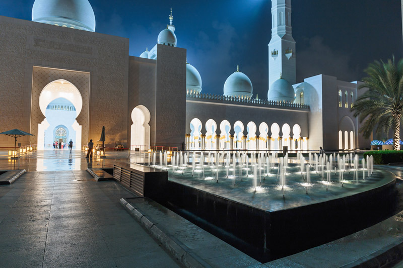 Дивный восток: сказочная мечеть шейха Заида в ОАЭ