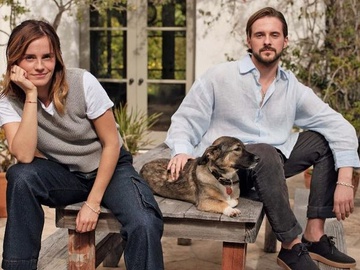 Емма Вотсон показала рідкісні фото брата, з яким зайнялася виробництвом алкоголю