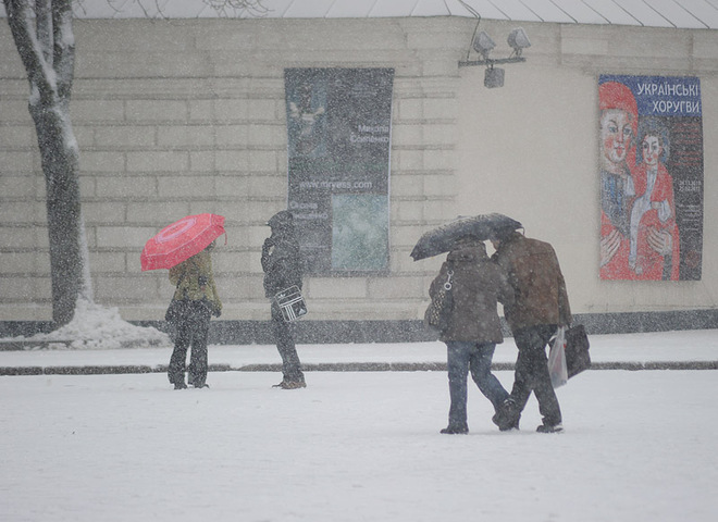 Київ в снігу