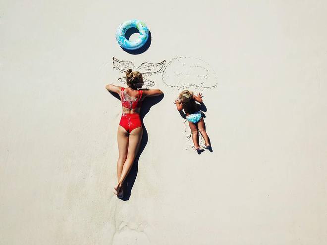 Яна Соломко з дочкою