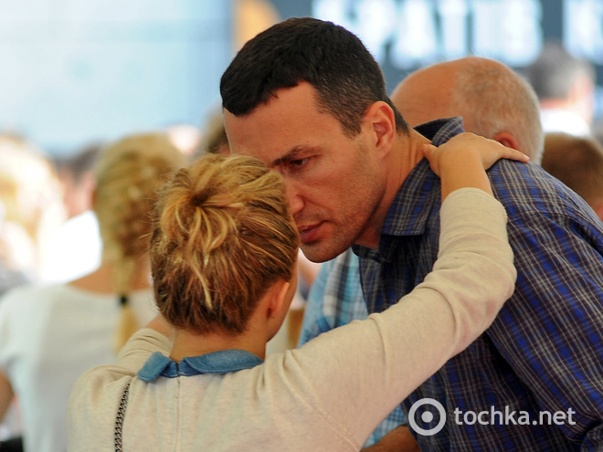 Владимир Кличко и Хайден Панеттьери