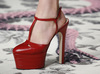 Червоне взуття - тренд літа 2016