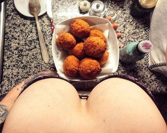 Вкусный завтрак глазами женщины