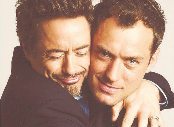 Robert Downey Jr. & Jude Law