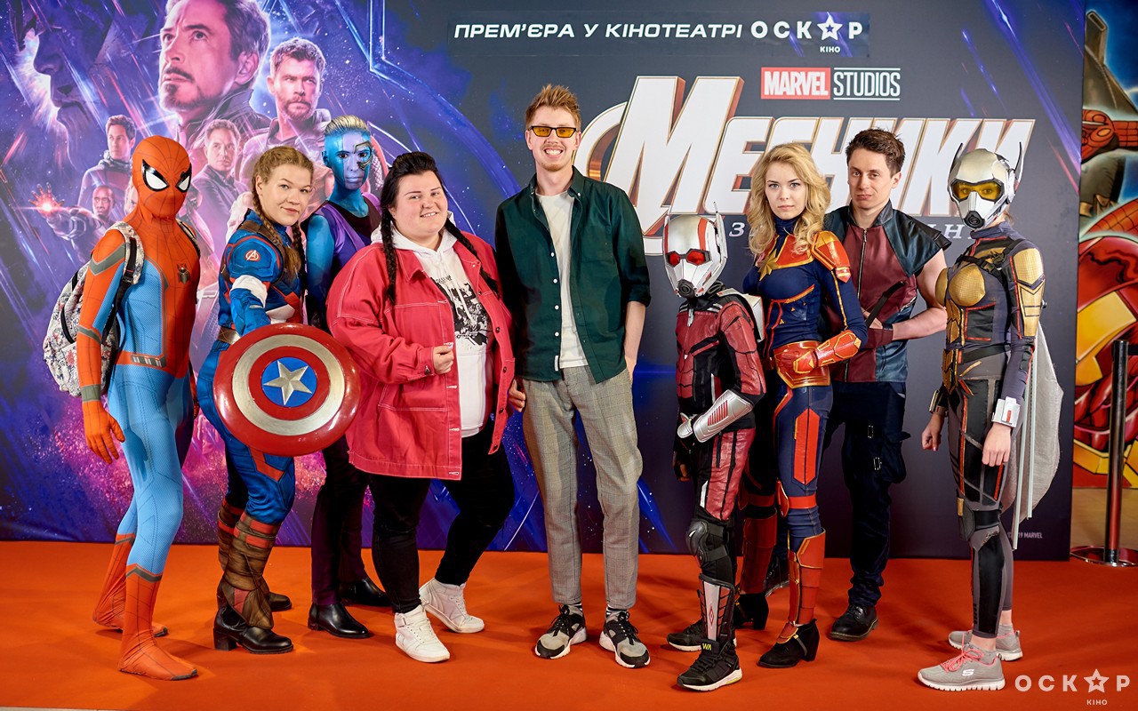 В Киеве состоялась премьера фильма "Мстители: Финал"