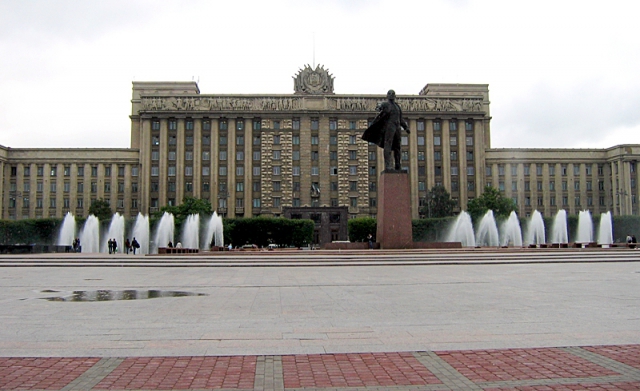 5 крупнейших городских площадей в мире: Московская площадь, Санкт-Петербург, Россия