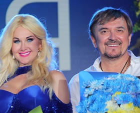 Михайло Грицкан та Катерина Бужинська виступили з благодійним концертом