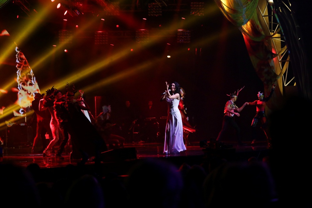 Злата Огневич показала масштабное шоу на главной сцене страны 