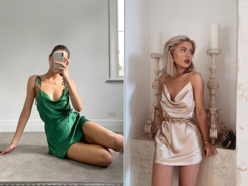 Короткие платья слип: как носить трендовую вещь лета 2020