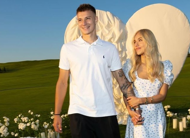 Наречений Даші Квіткової поділився їхнім новим романтичним фото