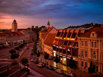 Достопримечательности Вильнюса: вечерние панорамы