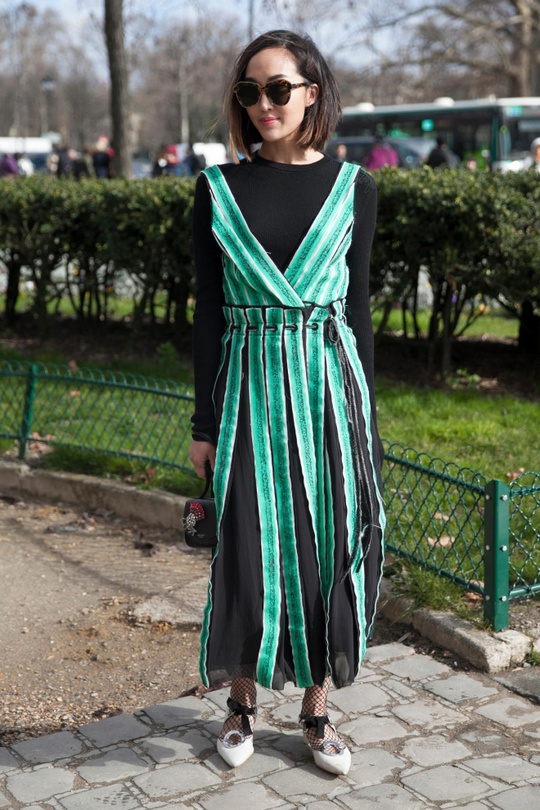 Тиждень моди в Парижі: street style