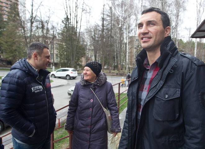 Владимир и Виталий Кличко