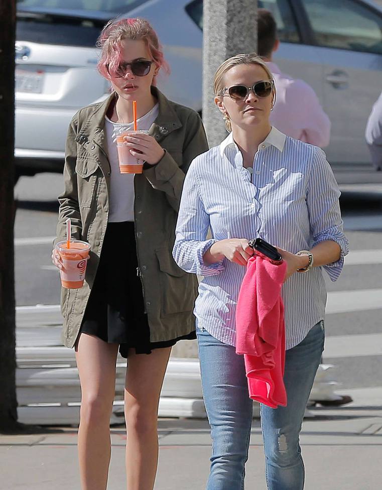 Різ Уізерспун і дочка Ава Уізерспун