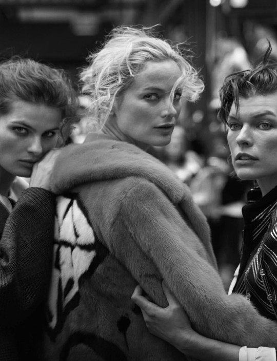 18 моделей на страницах Vogue Italia