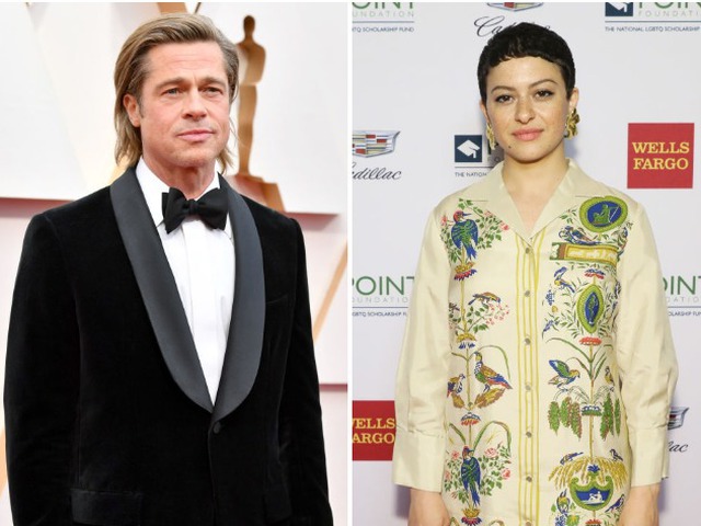 Бред пітт і Алія Шокат