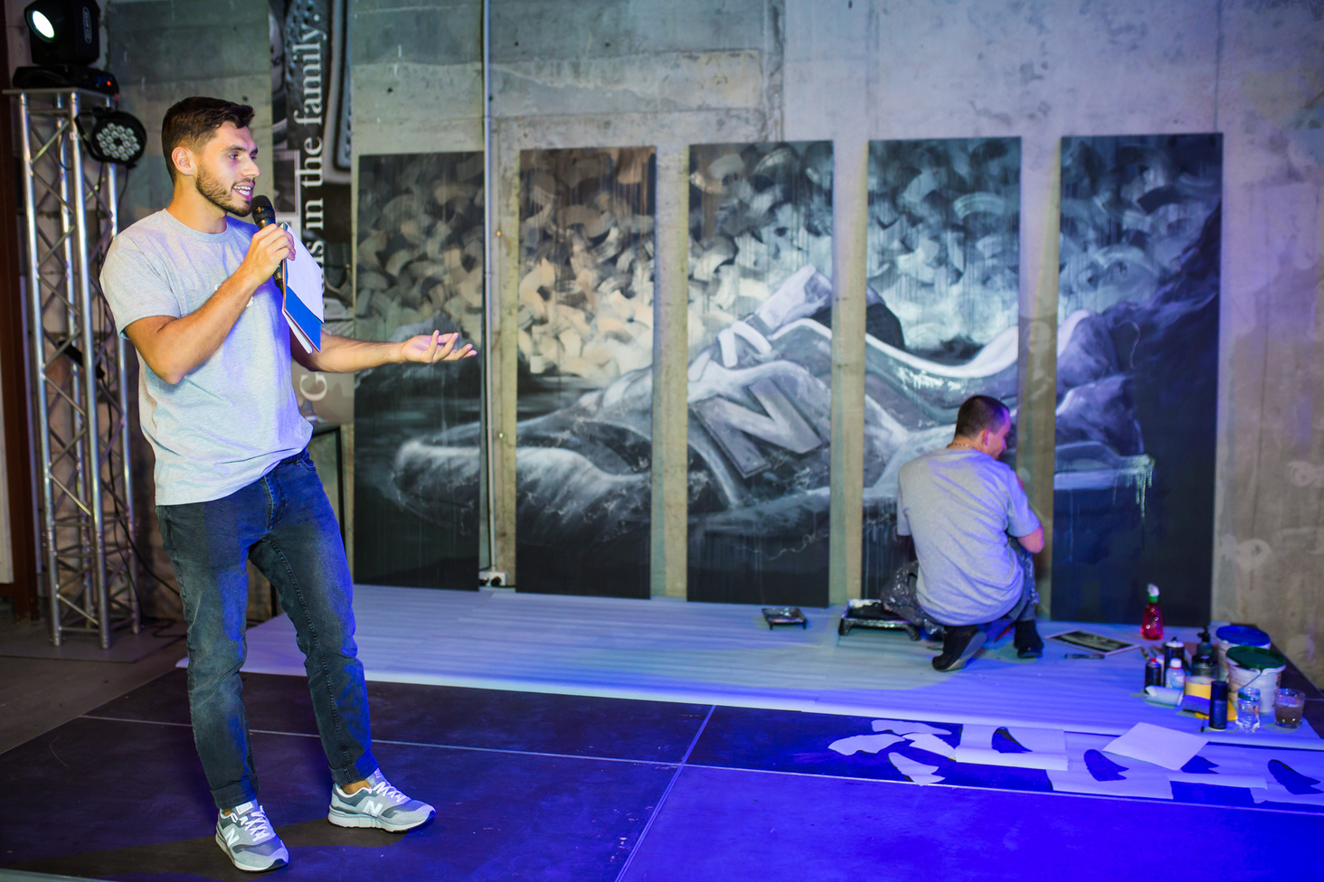 В Киеве состоялась вечеринка New Balance Grey Day