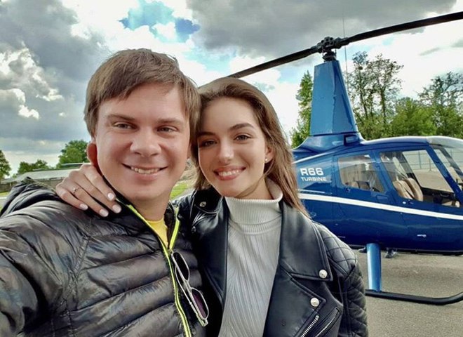 Дмитро Комаров та Олександра Кучеренко