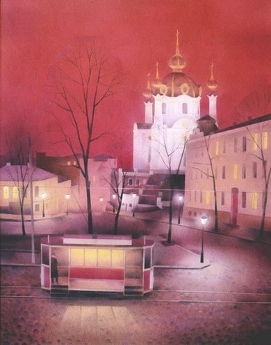 Казковий Київ на полотнах художника Олександра Лірнера