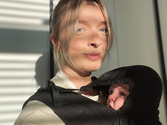 Василіса Фролова з сином