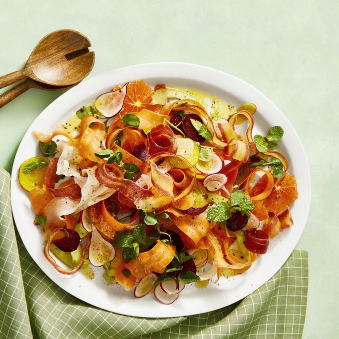 Как приготовить рецепт Осенний салат из капусты